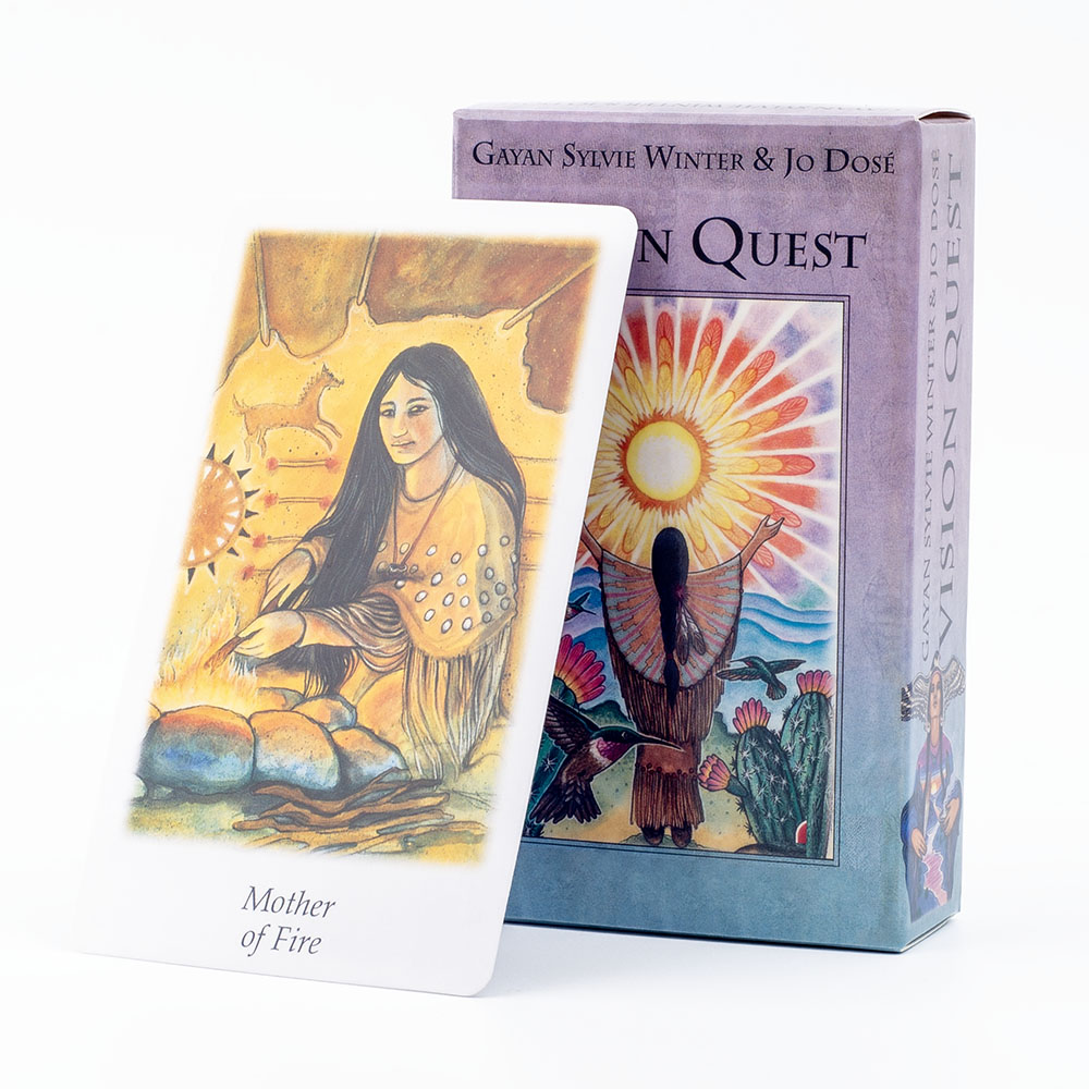 Board Game Of Life - Baralho de cartas Vision Quest Tarot