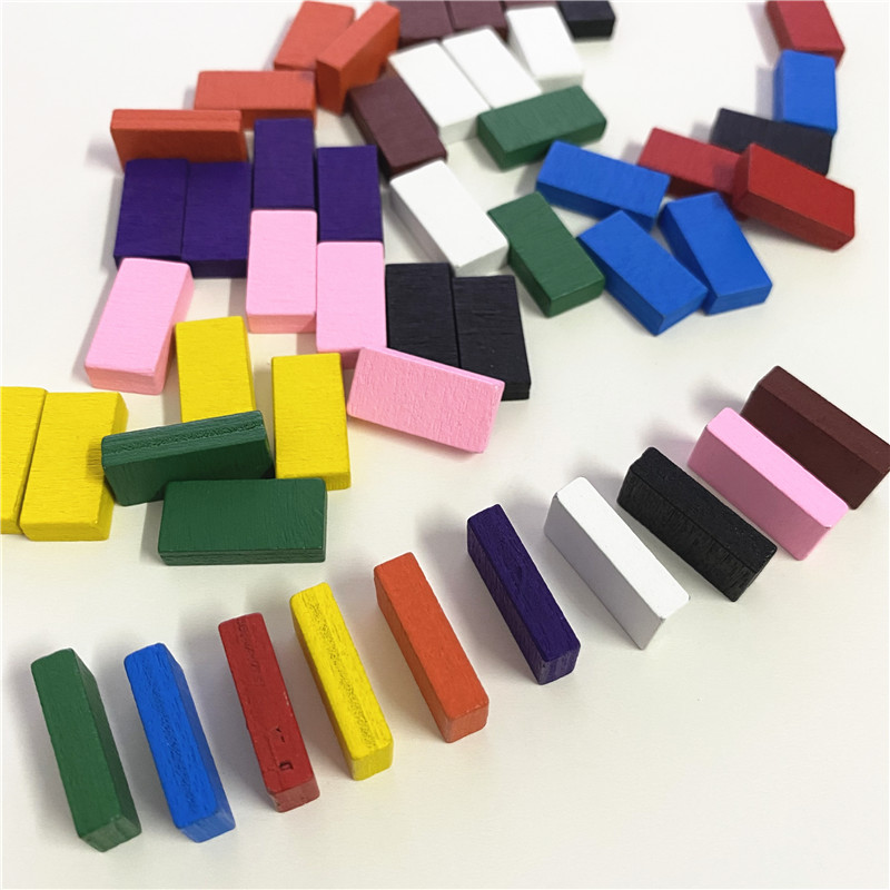 Board Game Catan - 50 Pcs 20*10*5 milímetros Colorido Tijolo