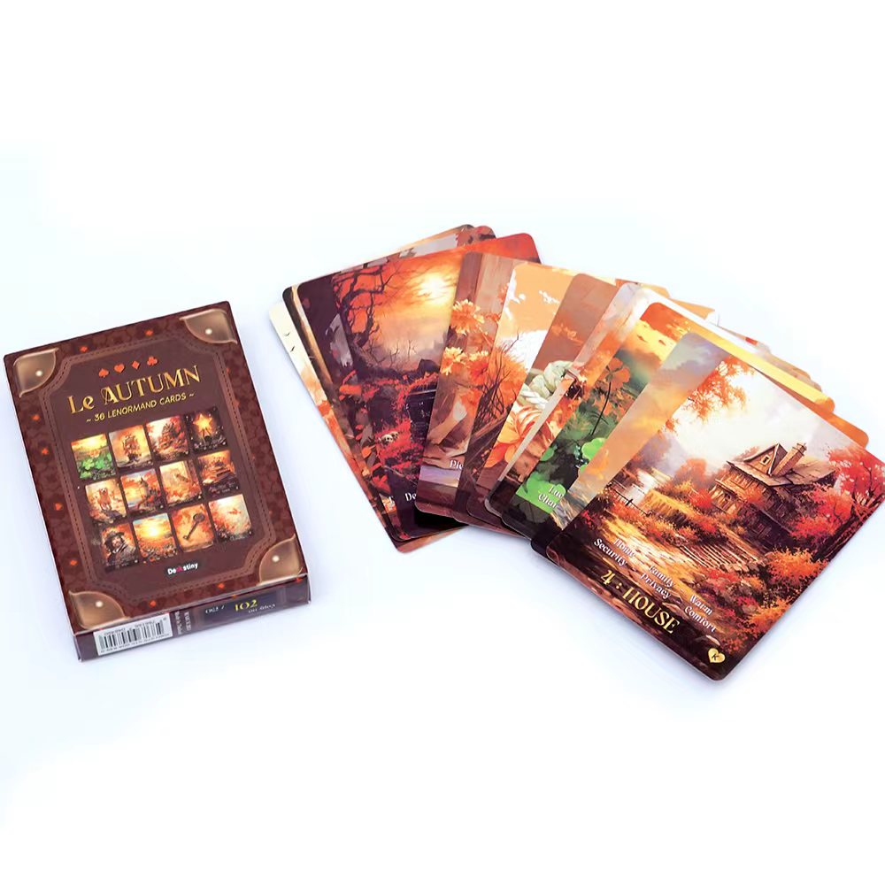 Lenormand tarô baralho le outo - Board Game Of Life avaliação e preço