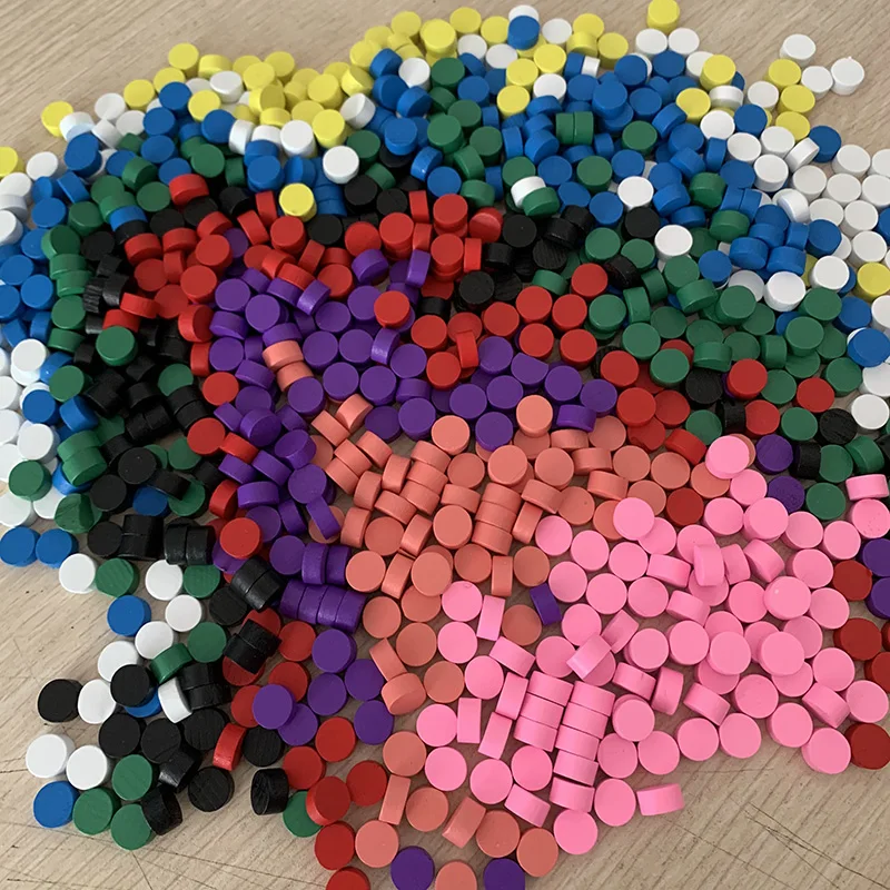 100 peças 9 cores peças de jog - Board Game Catan avaliação e preço